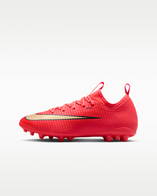 Детские  Nike Jr. Mercurial Vapor 17 Academy Big Kids' Artificial-Grass Low-Top Soccer Cleats