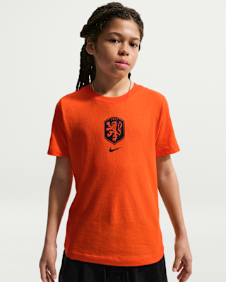 Детская футболка Netherlands Big Kids' Nike Soccer
