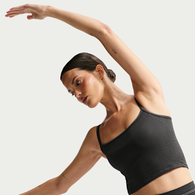NikeSKIMS Ribbed Seamless Cami Kadın Atleti görsel 3
