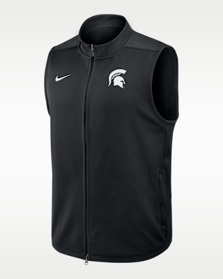 Мужская безрукавка Michigan State Victory Nike Therma-FIT College Full-Zip Vest
