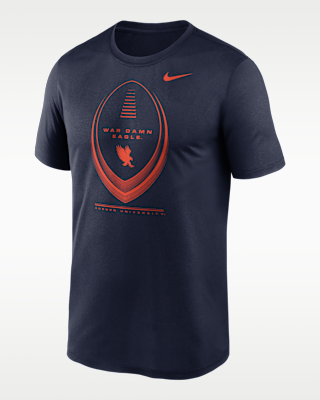 Мужская футболка Auburn Primetime Football Icon Legend Nike Dri-FIT College для футбола
