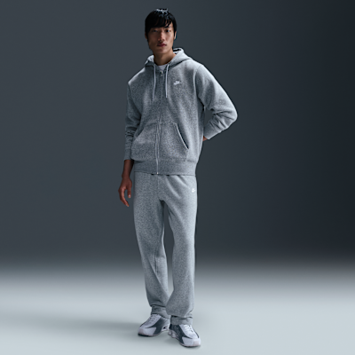 Nike Club Tam Boy Fermuarlı Fleece Erkek Kapüşonlu Üstü görsel 4
