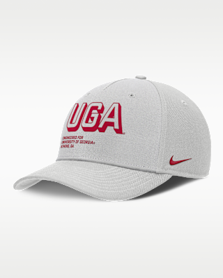 Georgia On-Field Primetime Rise Men's Nike College Adjustable Hat