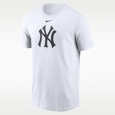 Playera Nike de la MLB para hombre New York Yankees Fuse Large Logo