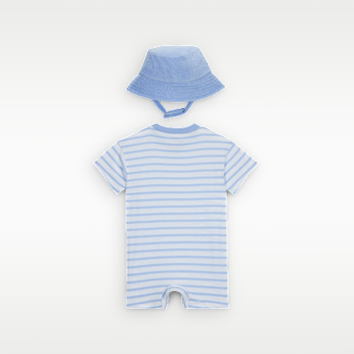 ナイキ ベビー ショートスリーブ ロンパー バケットハット付き