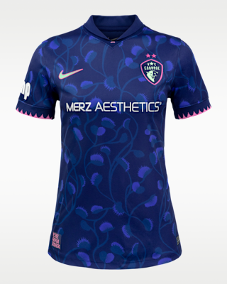 Женские джерси North Carolina Courage Stadium Away Nike Dri-FIT NWSL Replica Jersey