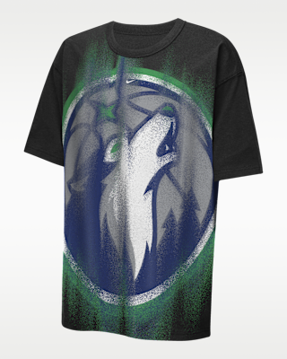 Детская футболка Minnesota Timberwolves Nike Edge 26 Big Kids' Short-Sleeve