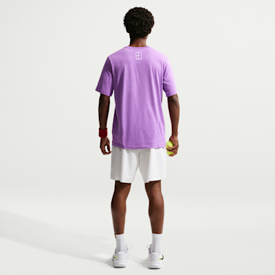 NikeCourt Erkek Tenis Tişörtü görsel 5