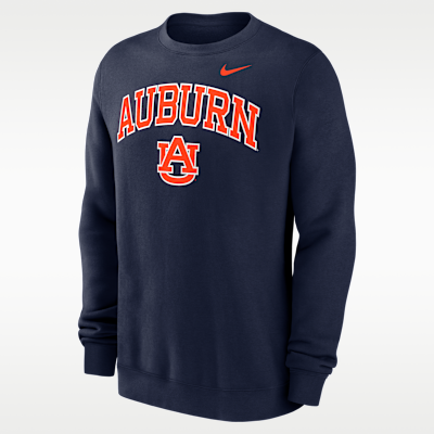 Auburn Arch Men's Nike College Pullover Crew