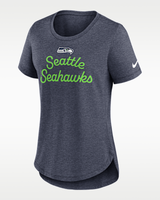 Женская футболка Seattle Seahawks Script Nike NFL