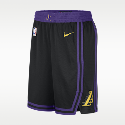 Short Nike Dri-FIT NBA Swingman Los Angeles Lakers City Edition 2023/2024 pour homme