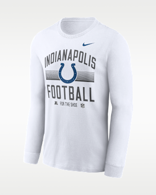 Мужская футболка Indianapolis Colts Essential Nike Dri-FIT NFL Long-Sleeve