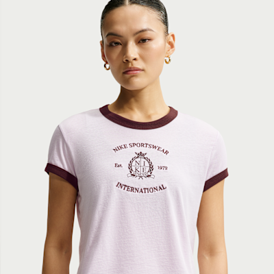 Футболка женская Nike Sportswear Ringer T-Shirt