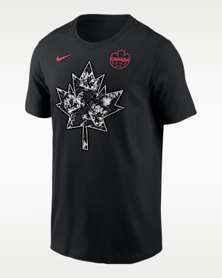 Мужская футболка Canada Nike Fanwear Collection Soccer Cotton Short-Sleeve