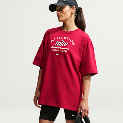 Nike Sportswear Bol Kadın Tişörtü görsel 3
