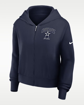 Женское худи Dallas Cowboys Primetime Nike NFL Full-Zip Hoodie