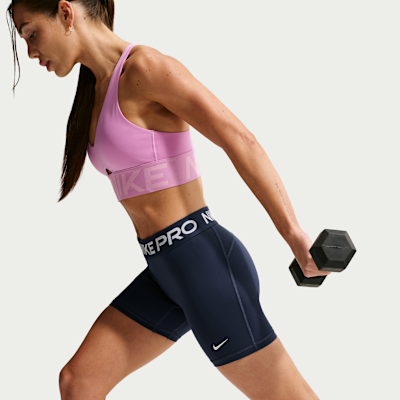 Nike Pro 365 13 cm Normal Belli Kadın Şortu görsel 4