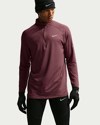 Мужские  Nike Stride Dri-FIT 1/2-Zip Mid Layer для бега