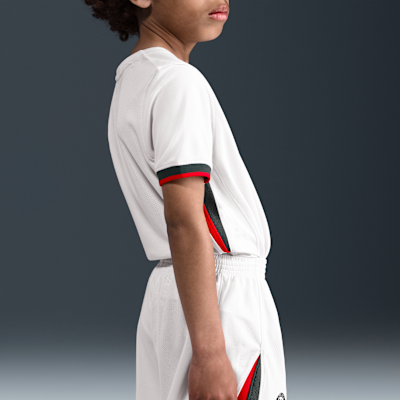 Chelsea FC 2025/26 Stadium (bortedrakt) Nike Football Replica draktsett i tre deler til små barn