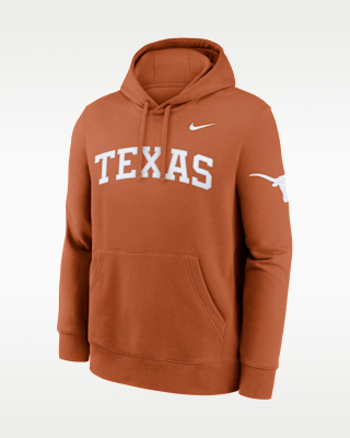 Мужское худи Texas Sideline Club Nike College Pullover Hoodie