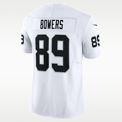 Jersey Nike Dri-FIT de la NFL Limited para hombre Brock Bowers Las Vegas Raiders