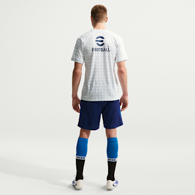 Nike Inter Milan Strike Nike Dri-FIT Örgü Erkek Futbol Şortu görsel 5