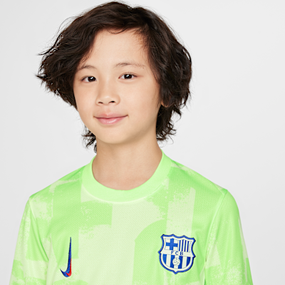 FC バルセロナ 2024/25 スタジアム サード ジュニア ナイキ Dri-FIT サッカー レプリカ ユニフォーム