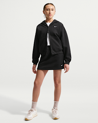 Детская юбка Nike Sportswear Studio Fleece Big Kids' (Girls') French Terry Skirt