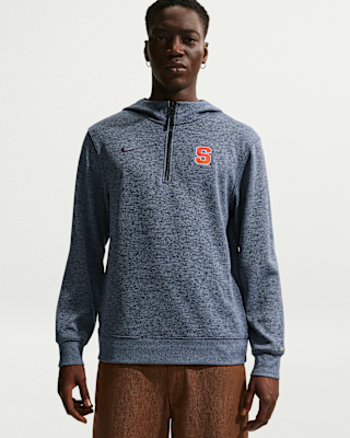 Мужское худи Syracuse Orange Nike NCAA Basketball Coaches' Pullover Hoodie для баскетбола