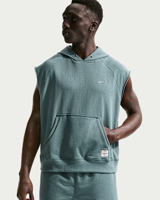 Мужское худи Nike N.A.C. Dri-FIT Fleece Sleeveless Training Hoodie для тренировок