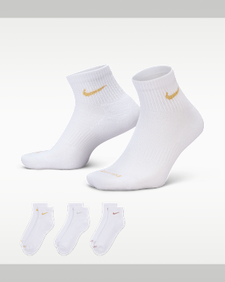 Unisex носки Nike Everyday Plus Cushioned Training Ankle Socks (3 Pairs) для тренировок