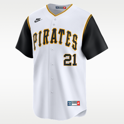 Jersey Nike Dri-FIT ADV de la MLB Limited para hombre Roberto Clemente Pittsburgh Pirates Cooperstown