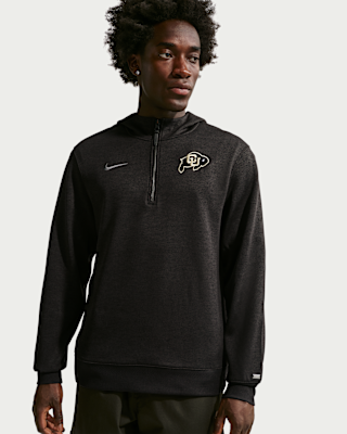 Мужское худи Colorado Buffaloes Nike NCAA Basketball Coaches' Pullover Hoodie для баскетбола