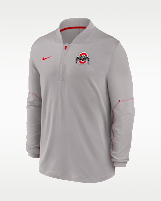 Мужские  Ohio State Sideline Nike Dri-FIT College 1/2-Zip Top
