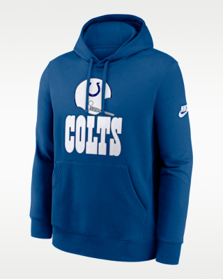 Мужское худи Indianapolis Colts Best Season Rewind Club Nike NFL Pullover Hoodie