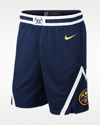 Мужские шорты Denver Nuggets Icon Edition Nike NBA Swingman Shorts