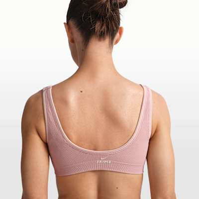 Bra de microescote en forma U para mujer NikeSKIMS Ribbed Seamless