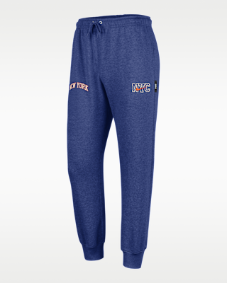 Мужские спортивные штаны New York Knicks City Edition Nike NBA Club Fleece Jogger
