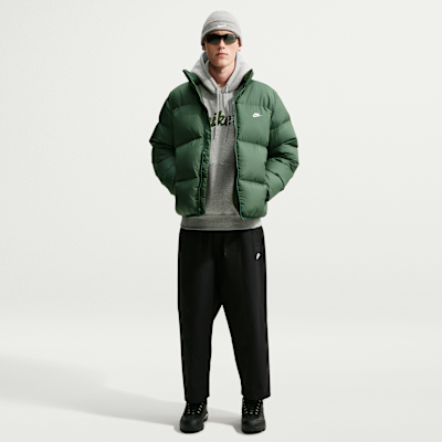 Nike Sportswear Club Therma-FIT Dolgulu Şişme Erkek Ceketi görsel 4