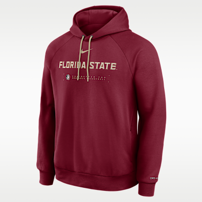 Sudadera con gorro sin cierre Nike Dri-FIT para hombre Florida State Courtside Basketball Practice