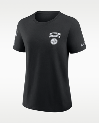 Женская футболка Pittsburgh Steelers Salute to Service Nike NFL