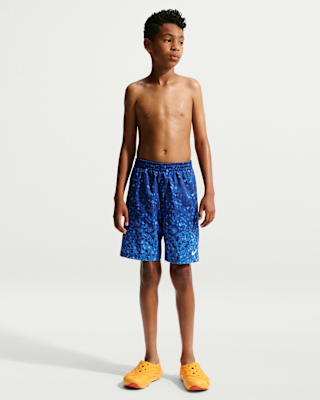 Детские шорты Nike Swim Breaker Big Kids' (Boys') 7" Brief-Lined Volley Short