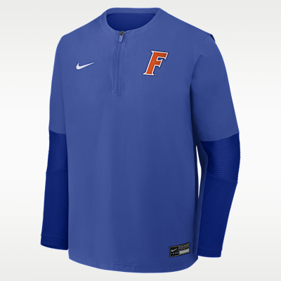 Florida Dugout Men's Nike Dri-FIT College 1/4-Zip Long-Sleeve Windshirt