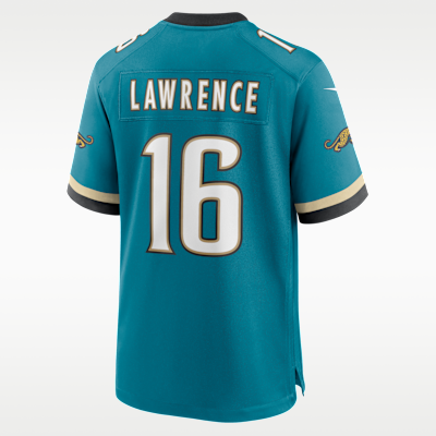 Jersey de fútbol americano Game para hombre NFL Jacksonville Jaguars (Trevor Lawrence)