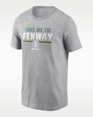 Мужская футболка Boston Red Sox Stacked City Connect Nike MLB