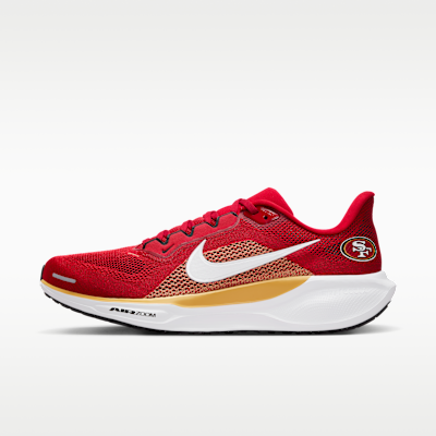 Tenis de correr en pavimento Nike de la NFL para hombre San Francisco 49ers Pegasus 41