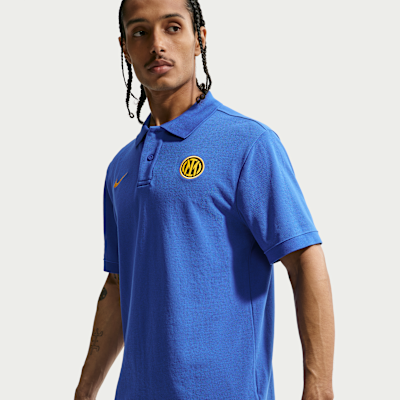 Nike Inter Milan Club Nike Erkek Futbol Polo Üstü görsel 3
