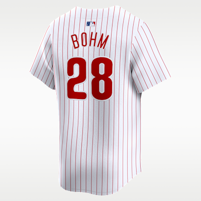 Jersey Nike Dri-FIT ADV de la MLB Limited para hombre Alec Bohm Philadelphia Phillies