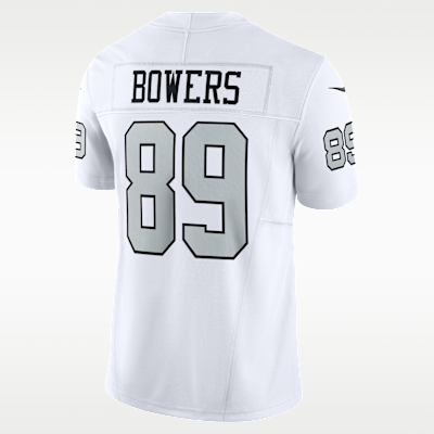 Jersey Nike Dri-FIT de la NFL Limited para hombre Brock Bowers Las Vegas Raiders