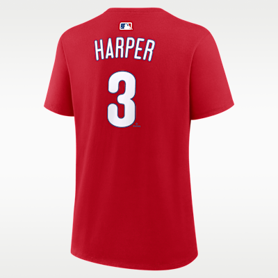 Bryce Harper Philadelphia Phillies Women's Nike MLB T-Shirt